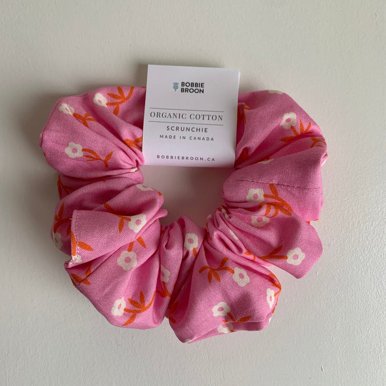 Organic Cotton and Linen Scrunchies