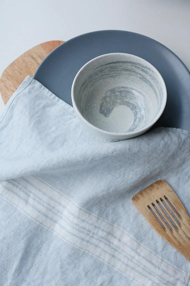 Stonewashed Linen Kitchen Towels - Set of 2 in 5 Fabulous Colours