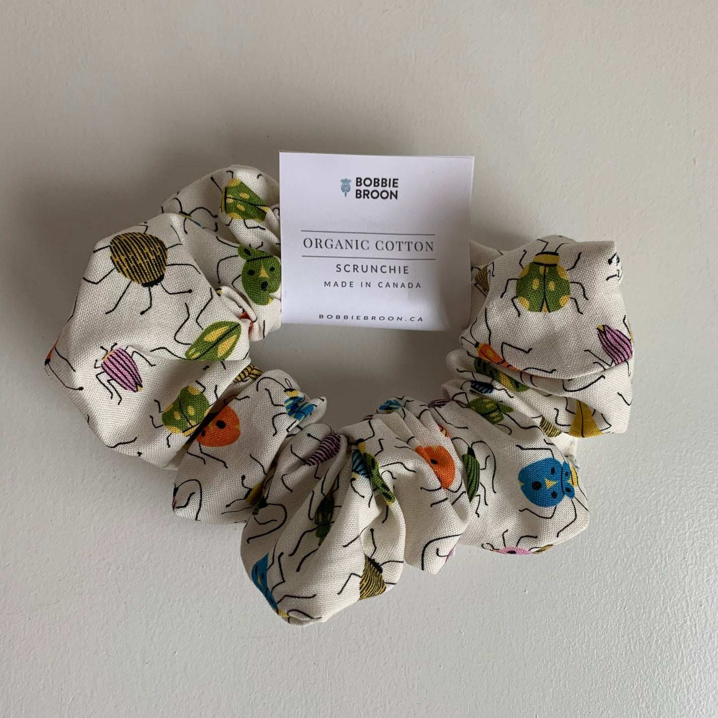 Organic Cotton Scrunchies - 5 Beautiful Patterns