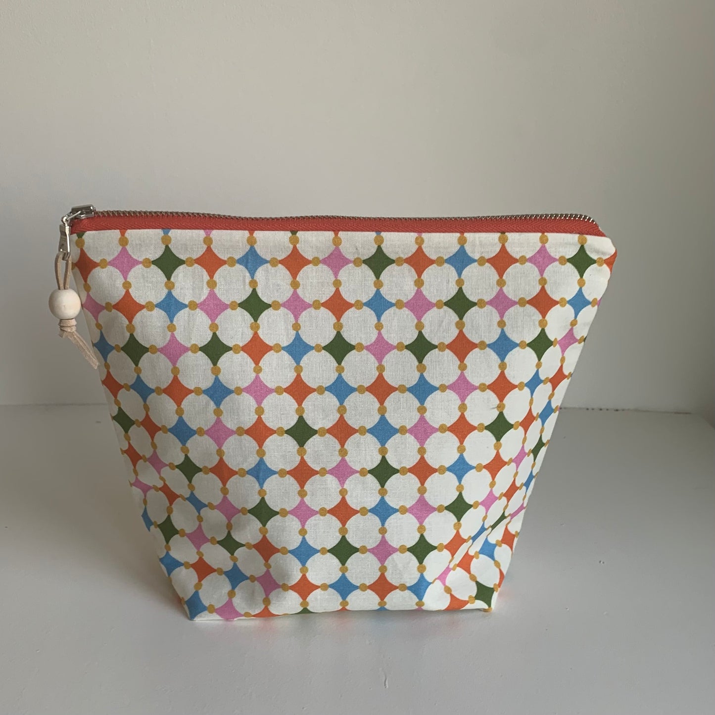 Organic Cotton Pouches with Zipper- 5 Beautiful Patterns