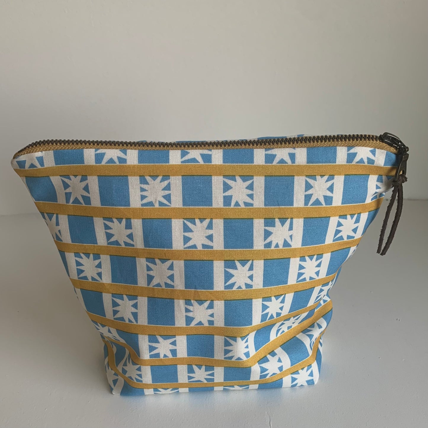 Organic Cotton Pouches with Zipper- 5 Beautiful Patterns