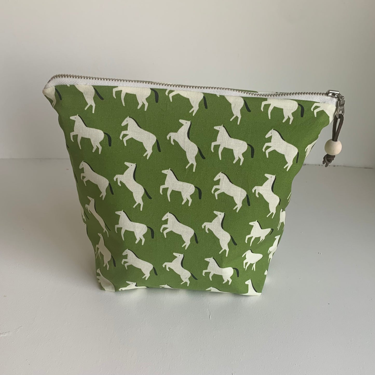 Organic Cotton Pouches with Zipper- 5 Beautiful Patterns