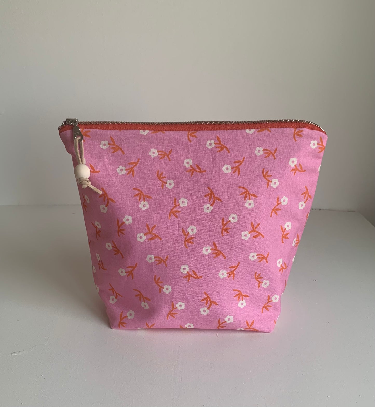 Organic Cotton Pouches with Zipper- 5 Beautiful Patterns