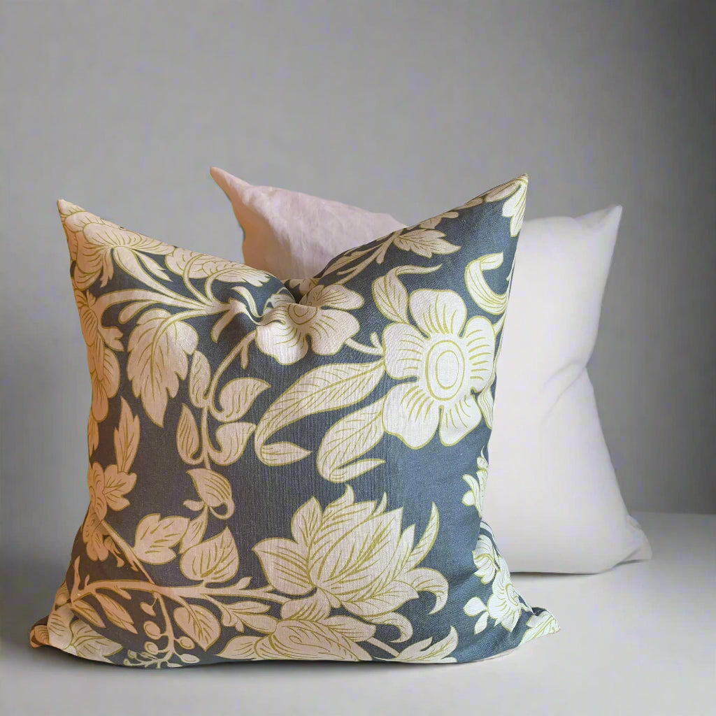 Elodie Blooms Linen Pillow