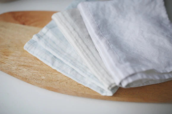 Stonewashed Linen Napkins - Set of 4 in 5 Fabulous Colours
