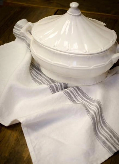 Stonewashed Linen Kitchen Towels - Set of 2 in 5 Fabulous Colours