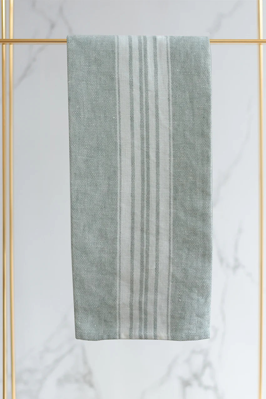 Stonewashed Linen Kitchen Towels - Set of 2 in 5 Fabulous Colours