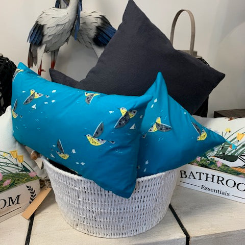 Coastal Cruisers Organic Cotton Pillow