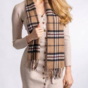 A beautiful, soft, and warm 100% lambswool scarf&nbsp;